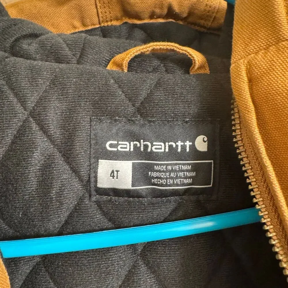 Carhartt brown hooded